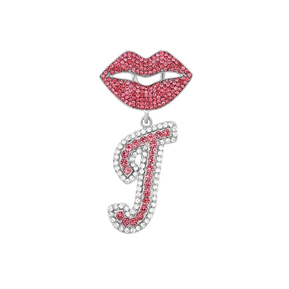 Chaîne cubaine pendentif avec lettre