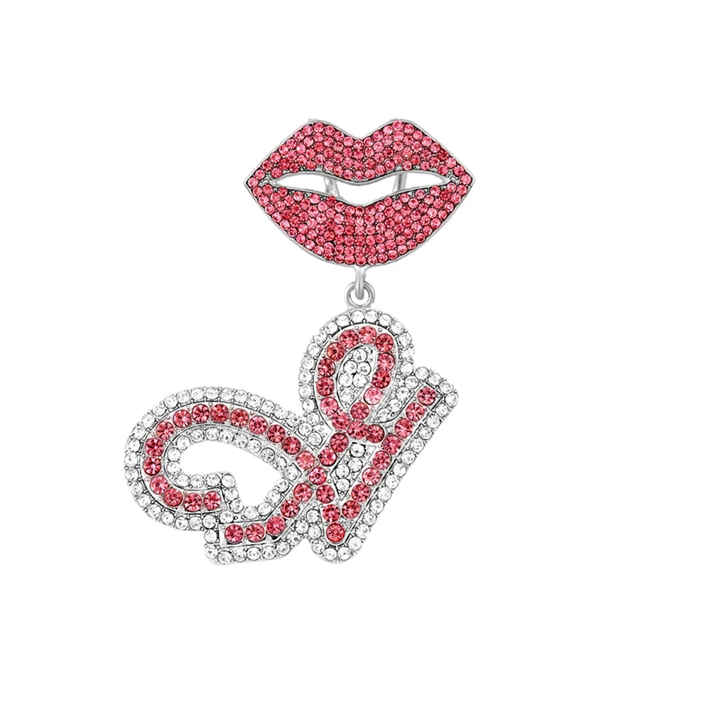 Chaîne cubaine pendentif avec lettre